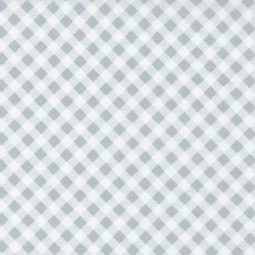 Country Rose - Gingham Smokey Blue by Lella Boutique