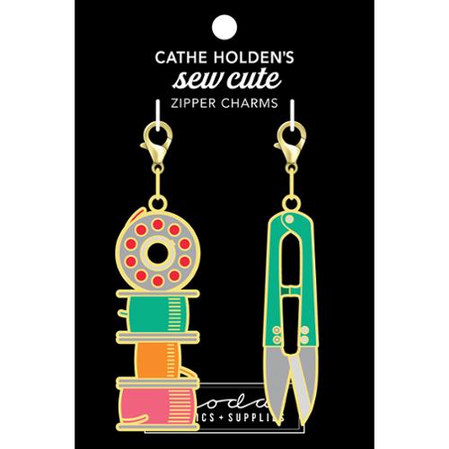 Zipper Pulls - Bobbins by Cathe Holden