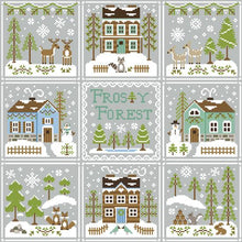 Load image into Gallery viewer, Frosty Forest 3 - Snowman&#39;s Cottage by Country Cottage Needleworks