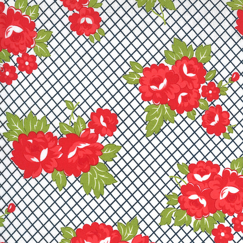 Sunday Stroll - Garden - Navy by Bonnie and Camille