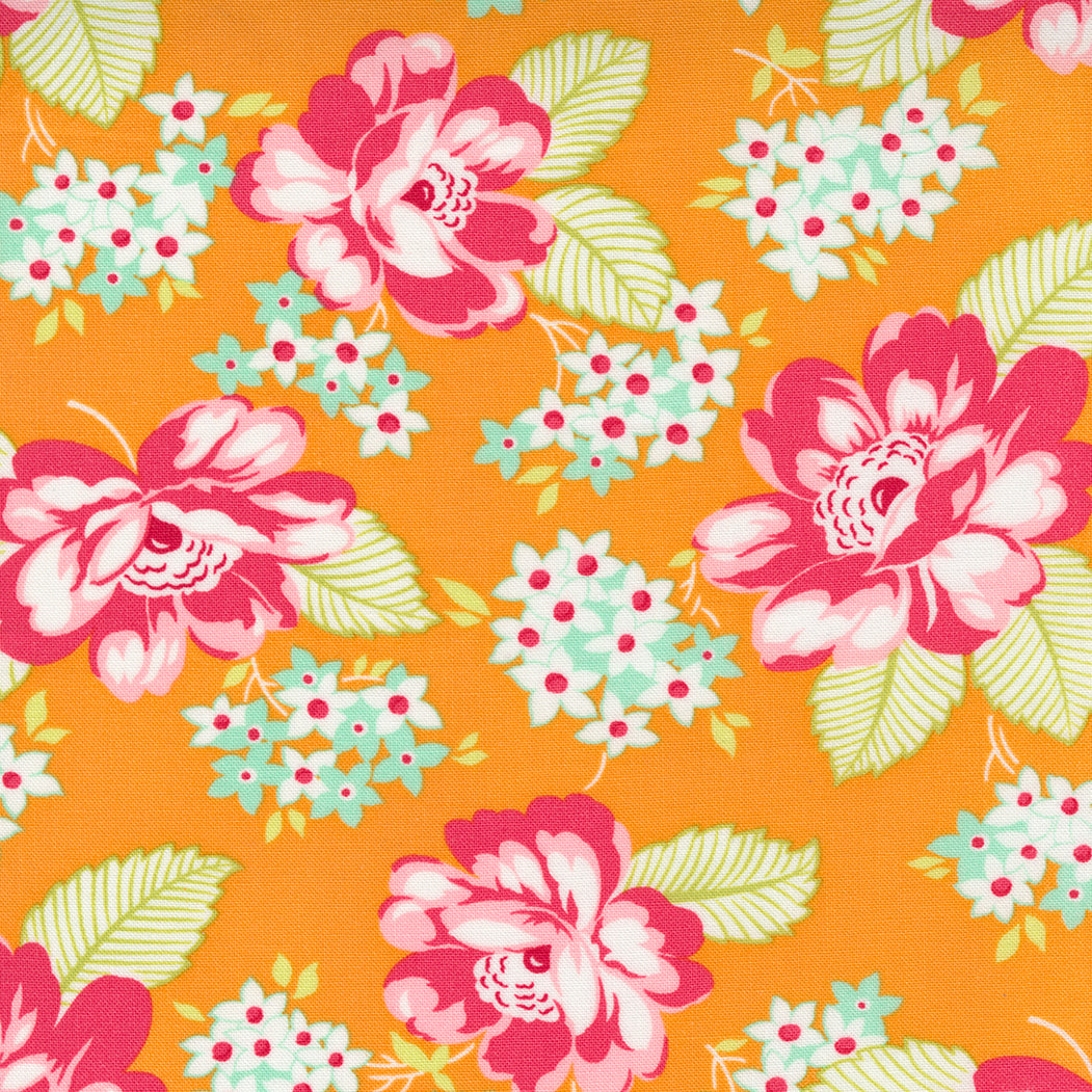 One Fine Day - Sunnyside Floral Orange by Bonnie and Camille