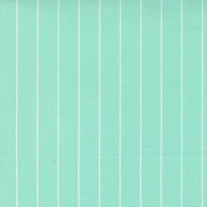 Merry Little Christmas - Holiday Stripe Aqua by Bonnie and Camille