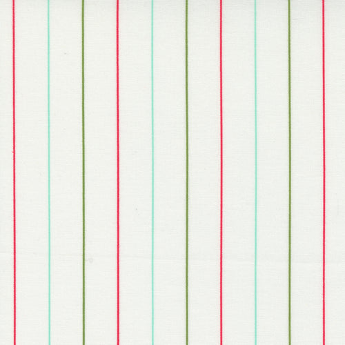 Merry Little Christmas - Holiday Stripe Cream Multi by Bonnie and Camille