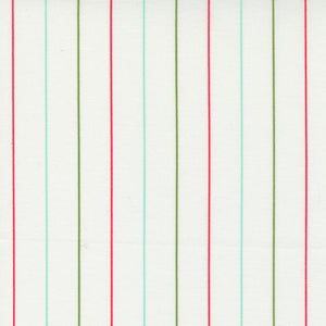 Merry Little Christmas - Holiday Stripe Cream Multi by Bonnie and Camille