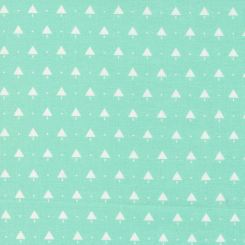 Merry Little Christmas - Little Trees Aqua by Bonnie and Camille