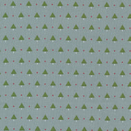 Merry Little Christmas - Little Trees Silver by Bonnie and Camille