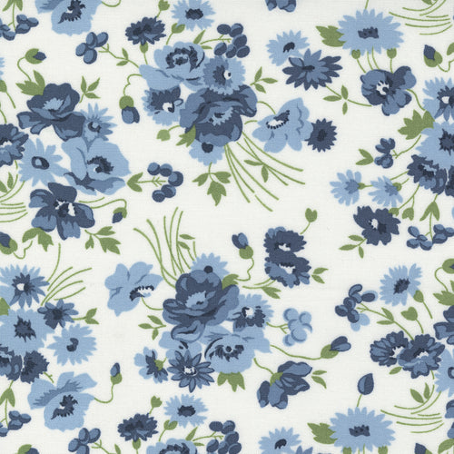 Nantucket Summer - Somerset Florals Cream Multi by Camille Roskelley