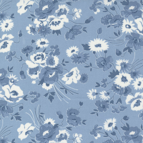 Nantucket Summer - Somerset Florals Light Blue by Camille Roskelley