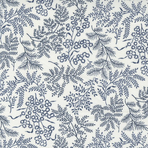 Nantucket Summer - Landscape Cream Navy by Camille Roskelley