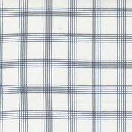 Nantucket Summer - Plaid Cream Navy by Camille Roskelley