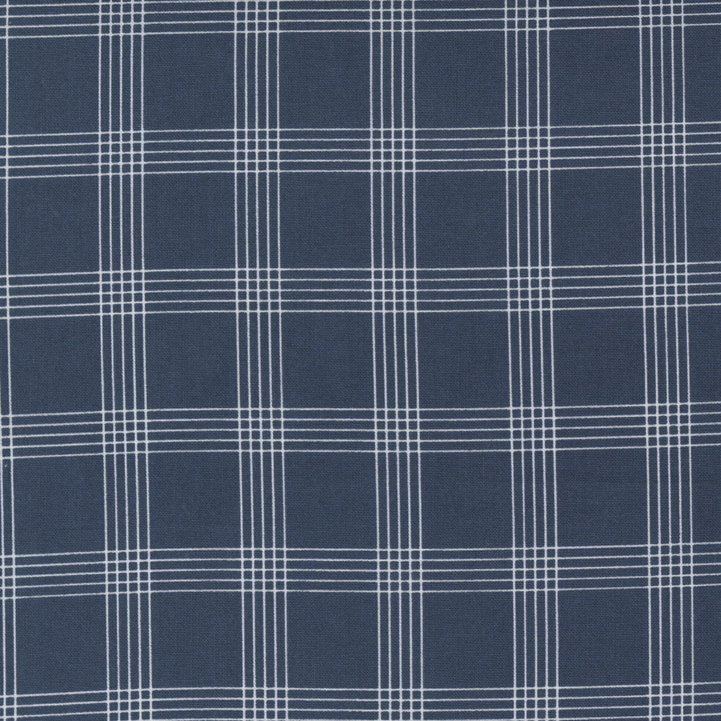 Nantucket Summer - Plaid Navy by Camille Roskelley