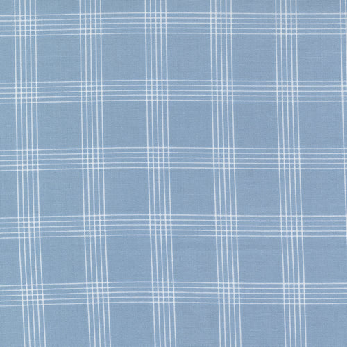 Nantucket Summer - Plaid Light Blue by Camille Roskelley