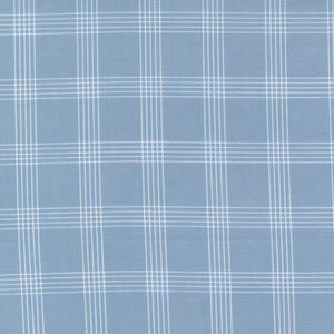 Nantucket Summer - Plaid Light Blue by Camille Roskelley
