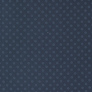 Nantucket Summer - Smitten Dots Navy by Camille Roskelley