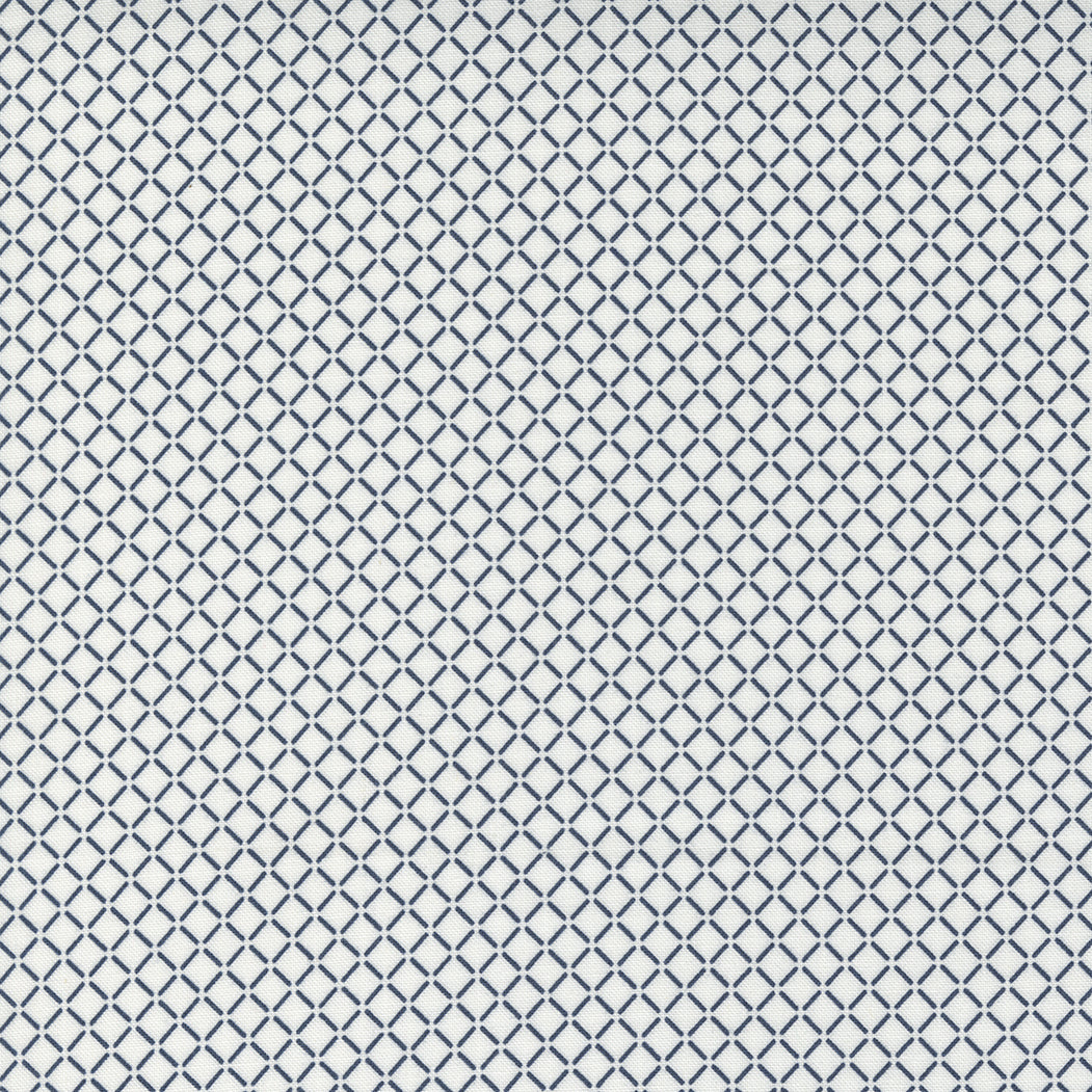 Nantucket Summer - Sails Cream Navy by Camille Roskelley