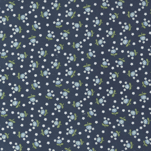 Nantucket Summer - Fairgroud Floral Navy by Camille Roskelley