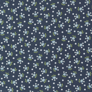 Nantucket Summer - Fairgroud Floral Navy by Camille Roskelley