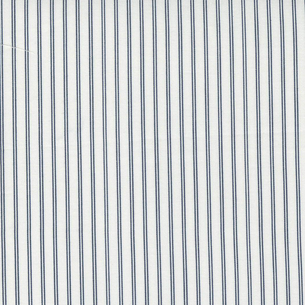 Nantucket Summer - Stripe Cream Navy by Camille Roskelley
