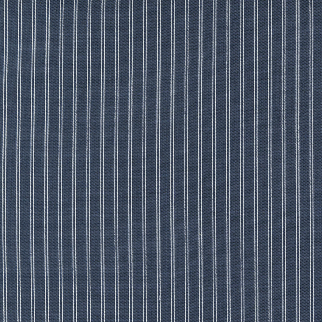 Nantucket Summer - Stripe Navy by Camille Roskelley