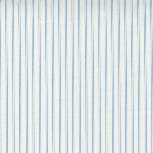 Nantucket Summer - Stripe Cream Blue by Camille Roskelley