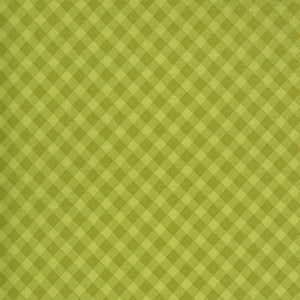 Spring Chicken - Gingham - Green by Sweetwater