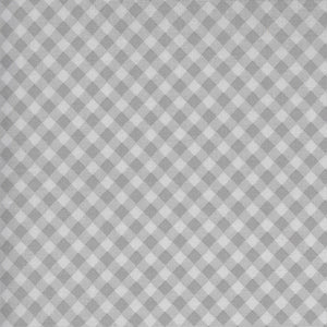 Spring Chicken - Gingham - Gray by Sweetwater