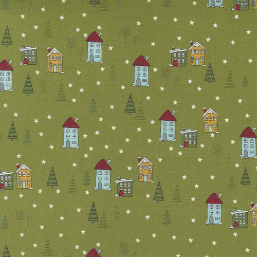 Snowkissed - The Lodge Novelty Christmas Houses Pine by Sweetwater