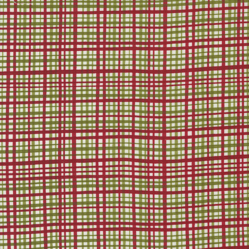 Snowkissed - Criss Cross Checks and Plaids Red Pine by Sweetwater