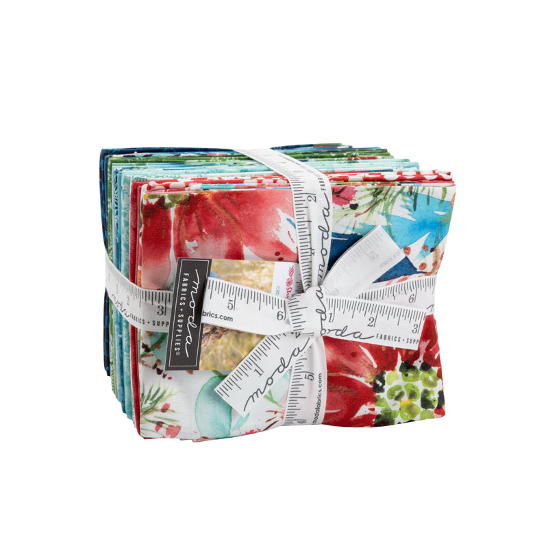 Starflower Christmas - Fat Quarter Bundle by Create Joy Project