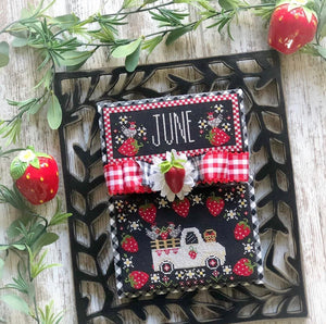 Truckin’ Along - June by The Real Housewives of Cross Stitch