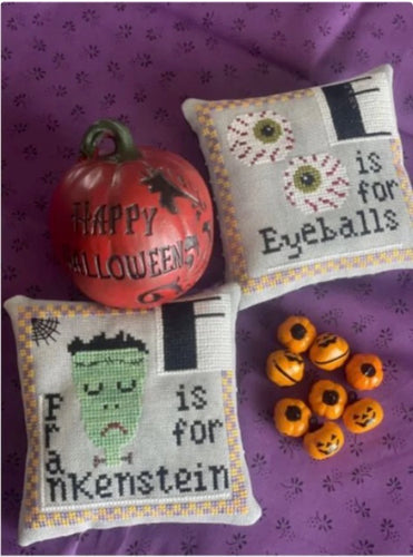 Halloween Alphabet - E/F by Romy's Creations