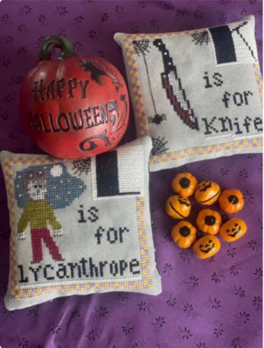 Halloween Alphabet - K/L by Romy's Creations