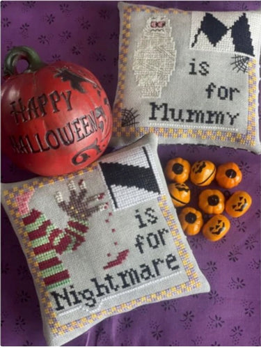 Halloween Alphabet - M/N by Romy's Creations