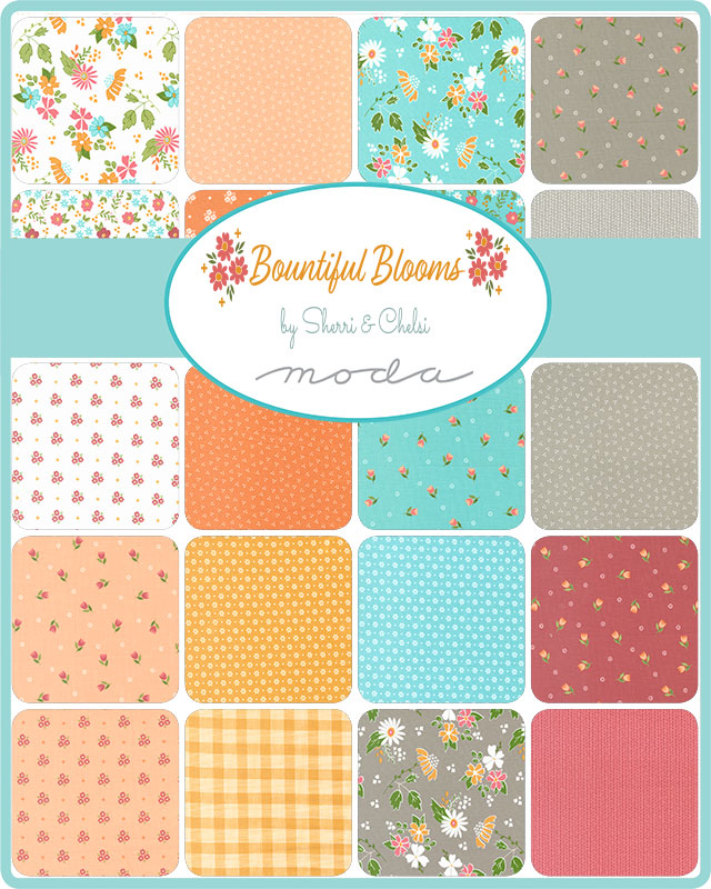 RESERVATION - Bountiful Blooms Fat Quarter Bundle by Sherri and Chelsi