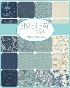 Sister Bay - Layer Cake (10" Stacker) by 3 Sisters