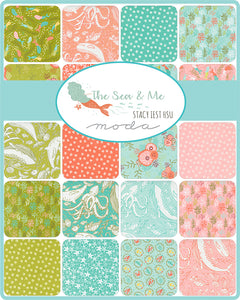 The Sea and Me Fat Quarter Bundle by Stacy Iest Hsu