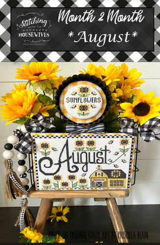 Month2Month - August by Stitching with the Housewives