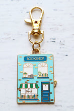 Load image into Gallery viewer, Charm - Bookshop Main Street Enamel Charm by Flamingo Toes