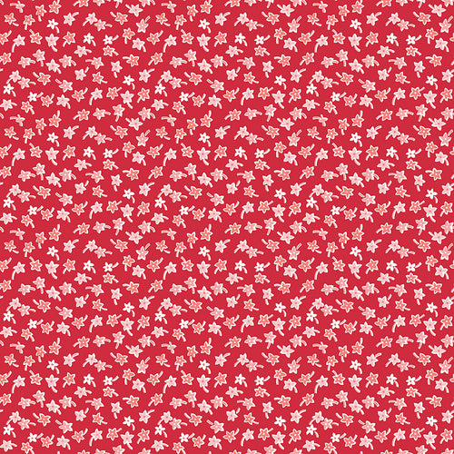 Flea Market - Red Star Flowers by Lori Holt