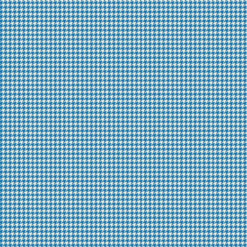 Oh Happy Day - Checks Blue by Sandy Gervais