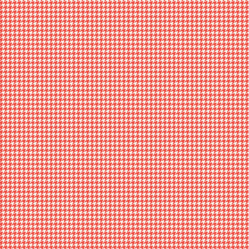 Oh Happy Day - Checks Red by Sandy Gervais