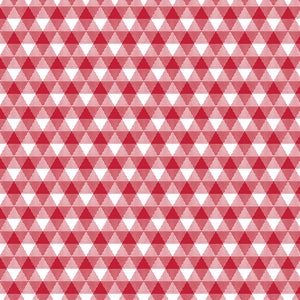Land of Liberty - Triangle Gingham Red by My Mind's Eye