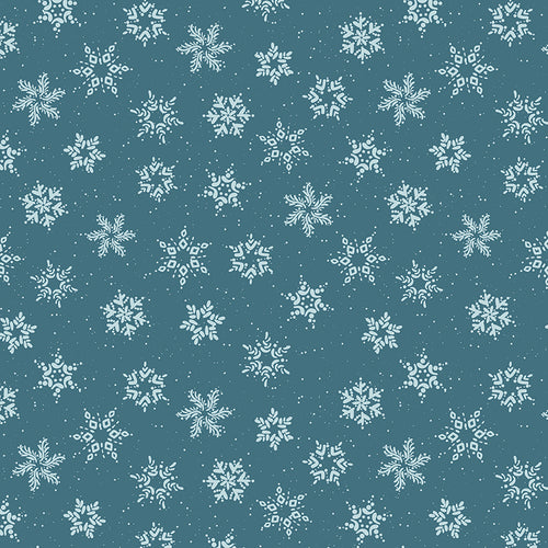 Winterland - Snowflakes Colonial by Amanda Castor
