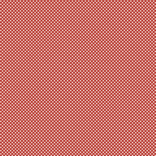 Winterland - Gingham Red by Amanda Castor