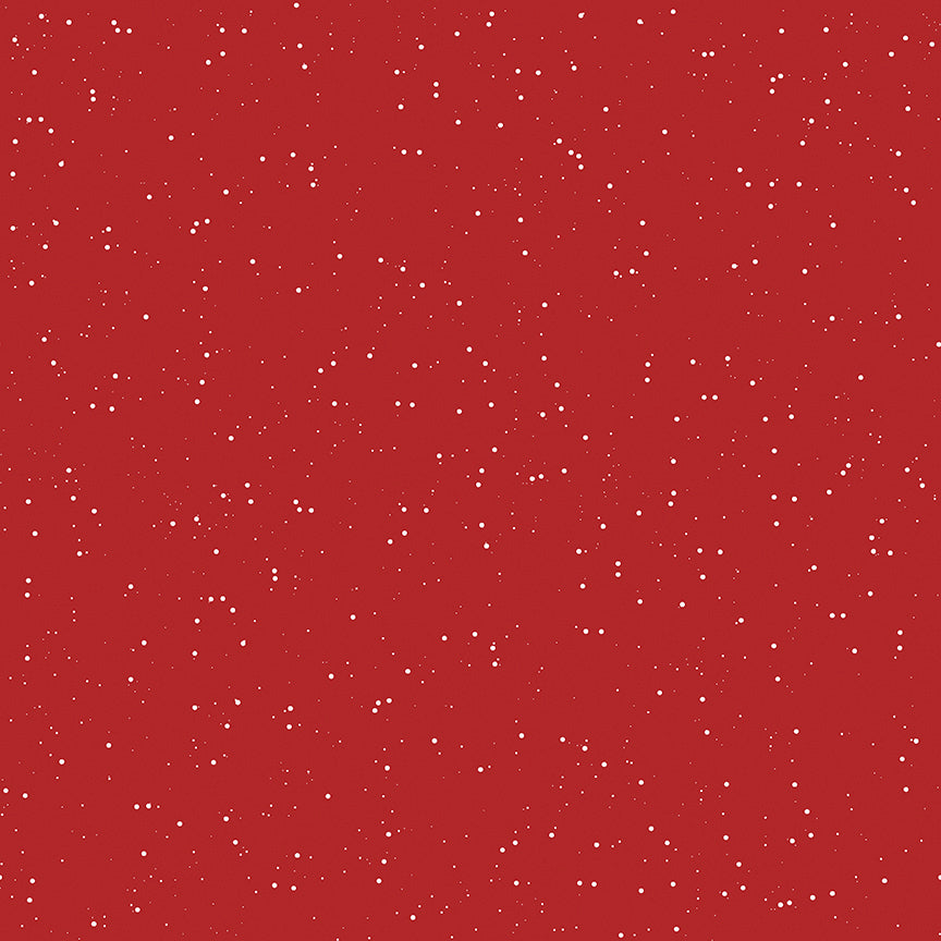 Winterland - Flurries Red by Amanda Castor