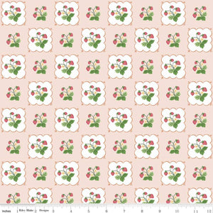 Summer Picnic - Tablecloth - Pink by Melissa Mortenson