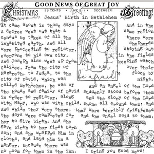 All About Christmas - Good News White by J. Wecker Frisch