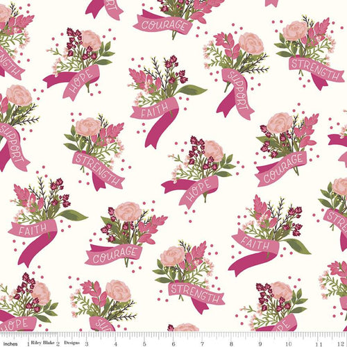 Hope in Bloom - Main White by Katherine Lenius