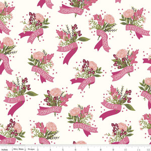 Hope in Bloom - Main White by Katherine Lenius