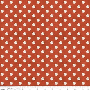 Coffee Chalk - Polka Dots Red by J. Wecker Frisch